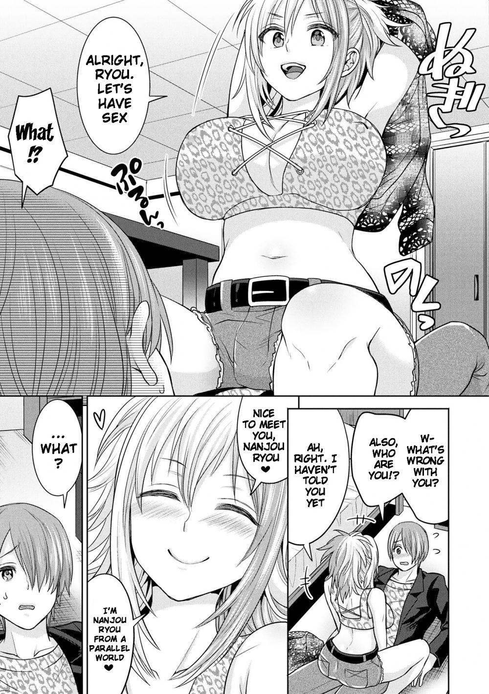 Hentai Manga Comic-Parallel World Girlfriend-Chapter 2-3